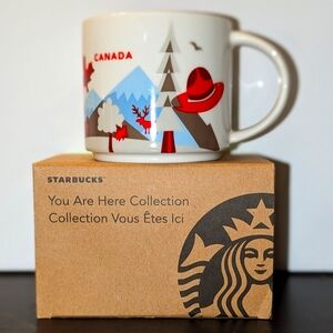 Starbucks You Are Here Collection NIB Mug Canada